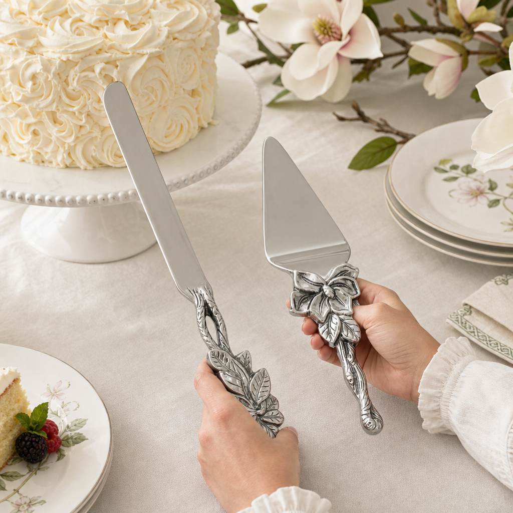 Magnolia Cake Knife and Pie Server, photo 4 of 13