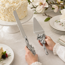Magnolia Cake Knife and Pie Server by Arthur Court Designs