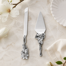 Magnolia Cake Knife and Pie Server by Arthur Court Designs