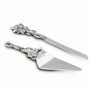 Magnolia Cake Knife and Pie Server by Arthur Court Designs