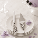 Magnolia Cake Knife and Pie Server by Arthur Court Designs