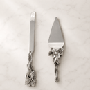 Magnolia Cake Knife and Pie Server by Arthur Court Designs
