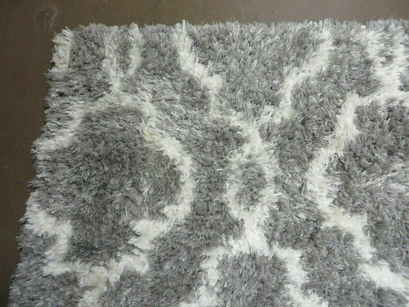 5' X 7' Modern Contemporary Israel Made Glimmer 205-45 Shag Rug Acrylic Bohemian Boho Home Décor