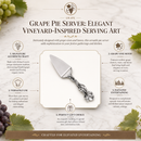Grape Pie Server by Arthur Court Designs