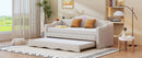 Walker Edison | Twin Upholstered Daybed with Trundle