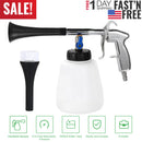 Car Cleaning Gun Air Pulse Sprayer Dust Removal Nozzle Washer Interior Exterior Cleaner Seat Floor Carpet Door Panel Kitchen