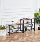 3 & 4-Tier Metal Shoe Rack, Modern Multifunctional Shoe Storage Shelf with MDF Top Board, 1 pc per carton, 2pc / 2CTN