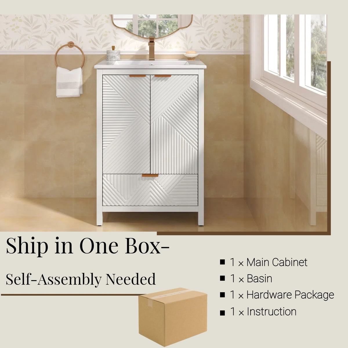 Modern Bathroom Vanity With Sink Combo, photo 4 of 40