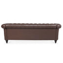Rolled Arm Chesterfield 3 Seater Sofa by Unique Piece Furniture