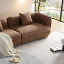 Sectional Sofa With Durable Fabric, Solid Wood Frame, And High Density Sponge Fill by Unique Piece Furniture