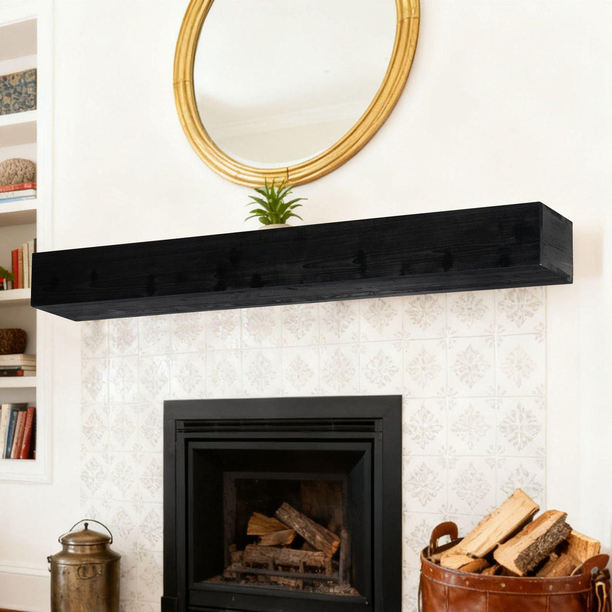 Fireplace Mantel Floating Shelf For Home Decor, photo 9 of 40