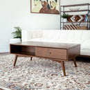 Caroline - Coffee Table - Walnut Brown by HouseOfZazla