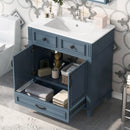 Bathroom Vanity With Sink, Storage Cabinet