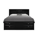 Lucille - Bed With Storage And Bookcase Headboard