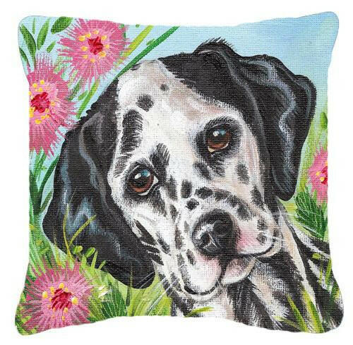 Dalmatian by Judith Yates Canvas Decorative Pillow JYJ0191PW1414