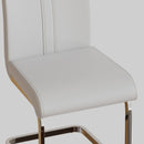 Modern Dining Chairs With Padded Seat, High Back by HouseOfZazla