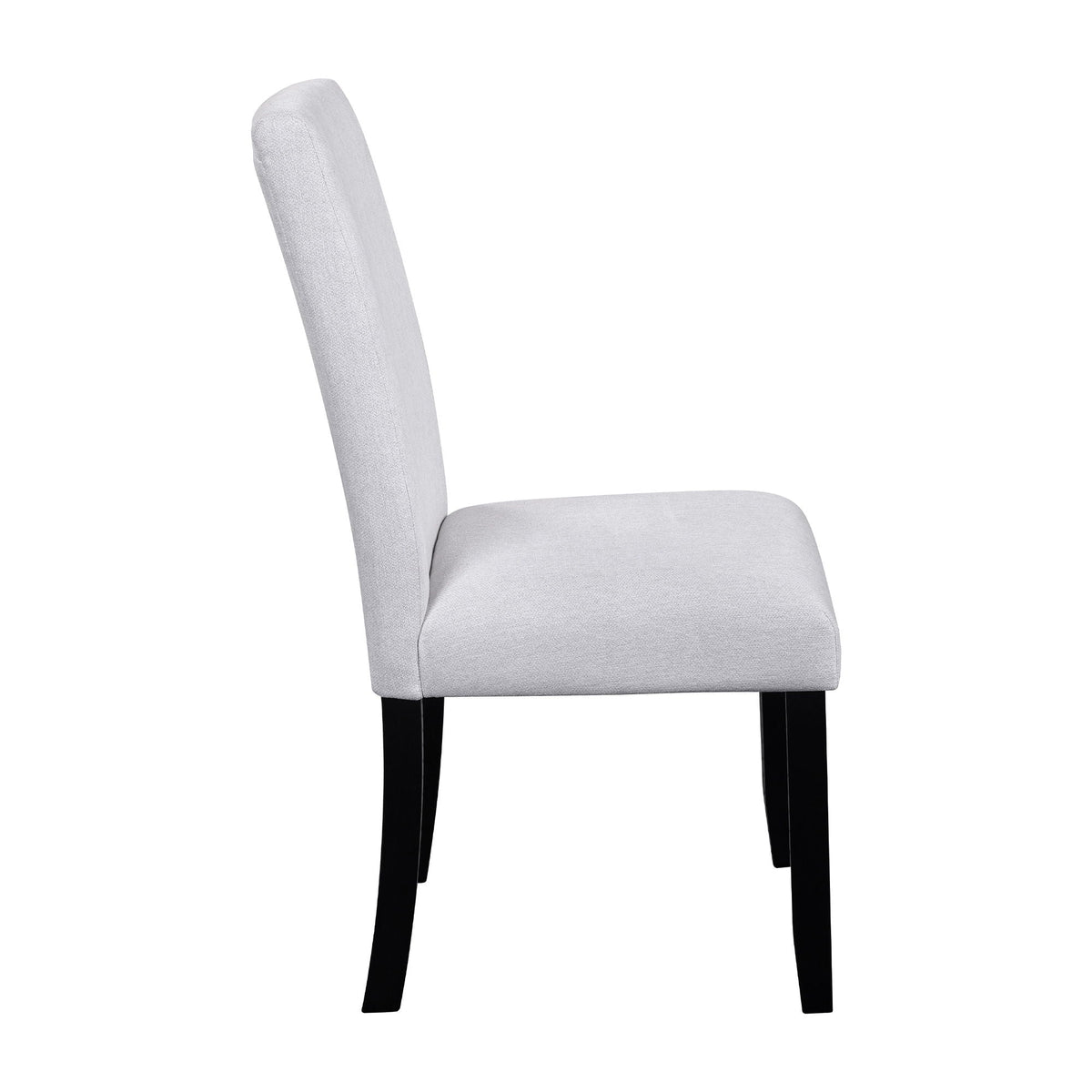 5 Piece Round Dining Table Set, Modern Dining Table And 4 Upholstered Chairs For Dining Room, photo 4 of 40
