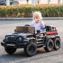 24V Ride On Car for Kids Battery Powered Ride On 4WD Toys with Remote Control,Parents Can Assist in Driving,Music and Lights,Five-Point Safety Belt,Rocking chair mode for back-and-forth swinging
