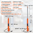 Hydraulic Long Ram Jack, 8 Ton Engine Hoist Cylinder by HouseOfZazla