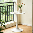 Round Dining Table With Tulip Style Base by HouseOfZazla