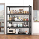Garage Storage Rack, 5 Layer Adjustable Shelving Unit For Warehouse - Black by HouseOfZazla