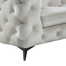 Atronia - Sectional Sofa With 4 Pillows - Beige Fabric by Unique Piece Furniture