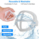 10Pcs 3D Mask Bracket Comfortable Breathing Mouth Mask Inner Support Frame Washable Reusable Mask Holder Stand