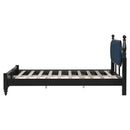 Queen Bed Frame, Solid Wood Platform with Slats by HouseOfZazla