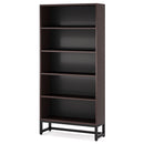 5 Tier Heavy Duty Bookshelf for Living Room by HouseOfZazla