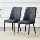Modern Chair With Metal Legs by Unique Piece Furniture