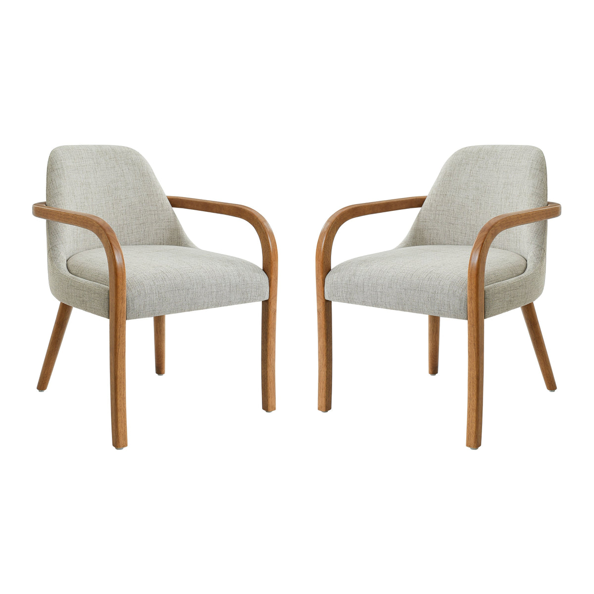 Set of 2 Mid-Century Dining Chairs, photo 4 of 10
