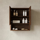 ZULA 26" Wall-Mounted Striped Bathroom Cabinet by HouseOfZazla