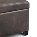 Avalon - Contemporary Storage Ottoman Bench by HouseOfZazla