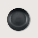 Matte Black Ceramic Footed Bowl
