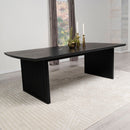 Mason - Removable Extension Leaf Dining Table - Black by HouseOfZazla