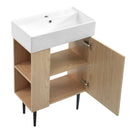 Bathroom Vanity, Combo Cabinet, Bathroom Storage Cabinet, Single Ceramic Sink by HouseOfZazla