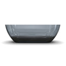 68.9 Inch Translucent Freestanding Bathtub