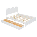 Platform Bed With With 2 Big Drawers And Trundle by HouseOfZazla