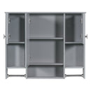 Wall Mounted Bathroom Storage Cabinet With Mirror, Medicine Cabinet With Towel Bar
