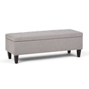 Monroe - Upholstered Storage Ottoman by HouseOfZazla
