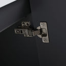 Contemporary Wall Mounted Bathroom Vanity With Resin Double Sink by HouseOfZazla