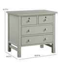 Georgina - 4 Drawer Storage Nightstand by HouseOfZazla