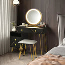 Modern Dressing Table with Storage Cabinet by LJGDeals