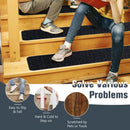 15Pcs Indoor Non-Slip Stair Carpet Mats for Wooden Steps by LJGDeals