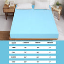 3 Inch Gel-Infused Cooling Bed Topper for All-Night Comfy by LJGDeals