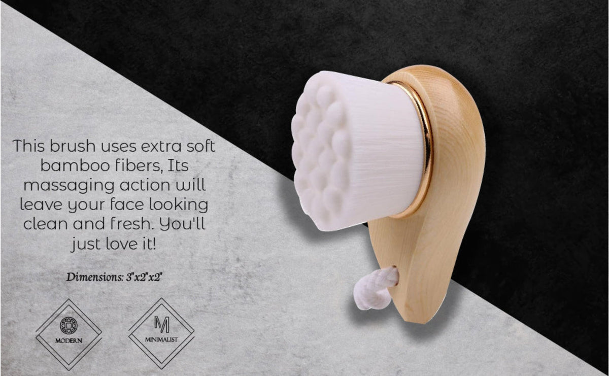 Facial Brush with Bamboo Handle, photo 6 of 8
