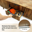 Bosk Wood Fluted TV Stand by Megsu