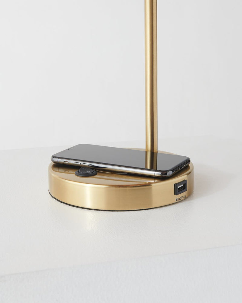 Elizabeth USB Table Lamp, photo 4 of 7