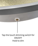 Chennai 30"W Premium Backlit LED Bathroom Vanity Wall Mirror, Satin Nickel Finish  by Kichler