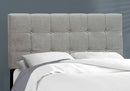 Bed, Upholstered, Frame Only, Transitional